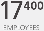17400 employees